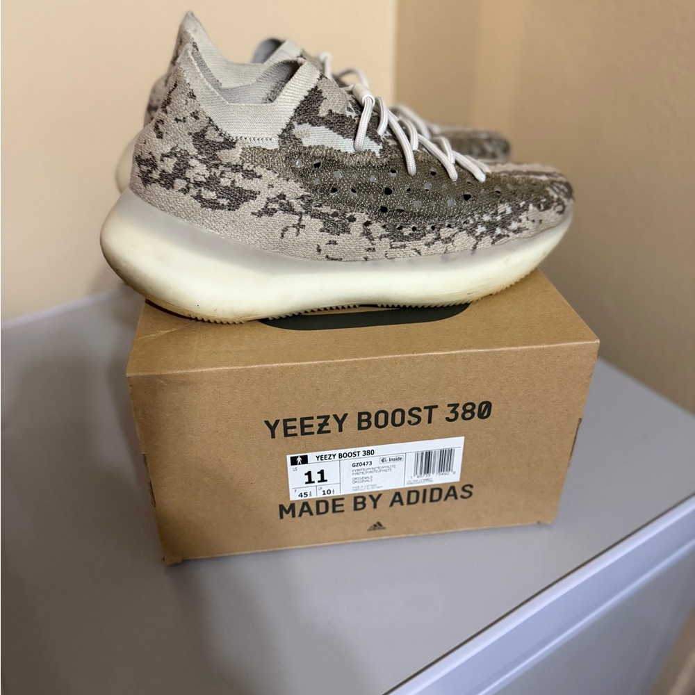 Adidas Yeezy Boost 380 Men’s Sneakers - Brown and Cream
